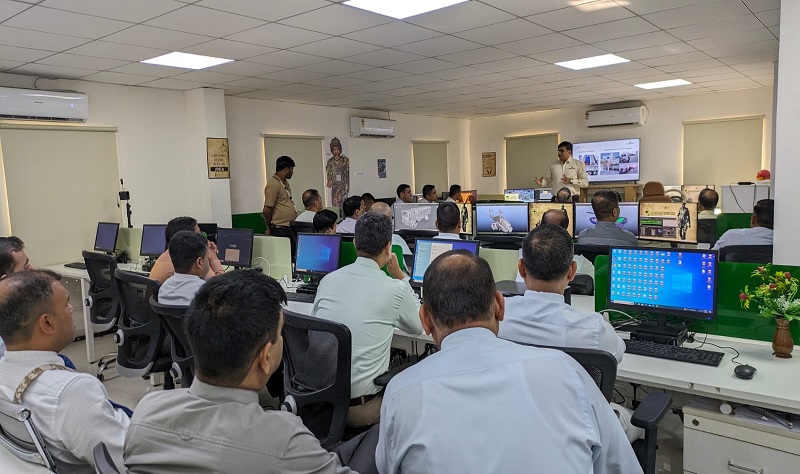 Official visit from Indian armed forces